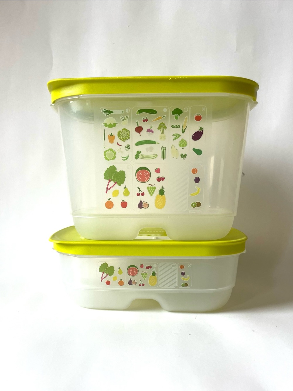 Tupperware FridgeSmart 2pc Set 0.8L & 1.8L NWOT